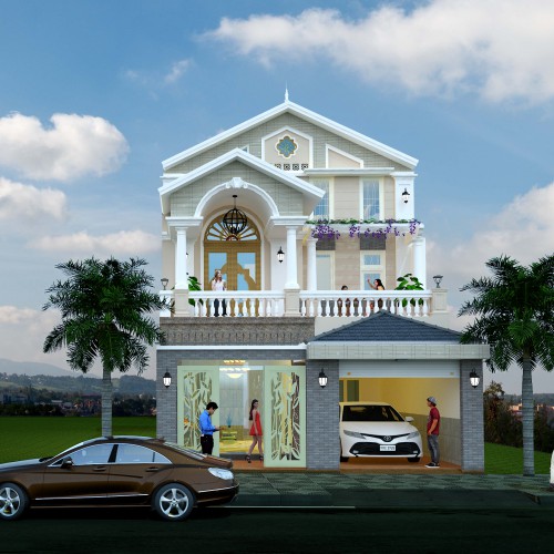  Biệt thự(8mx20m) DTXD: 520m2