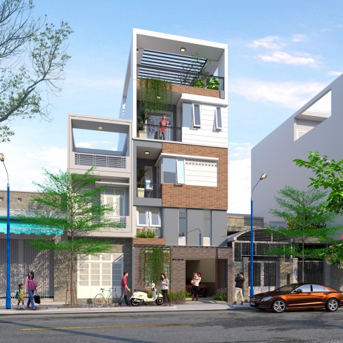 Nhà phố Tân Bình