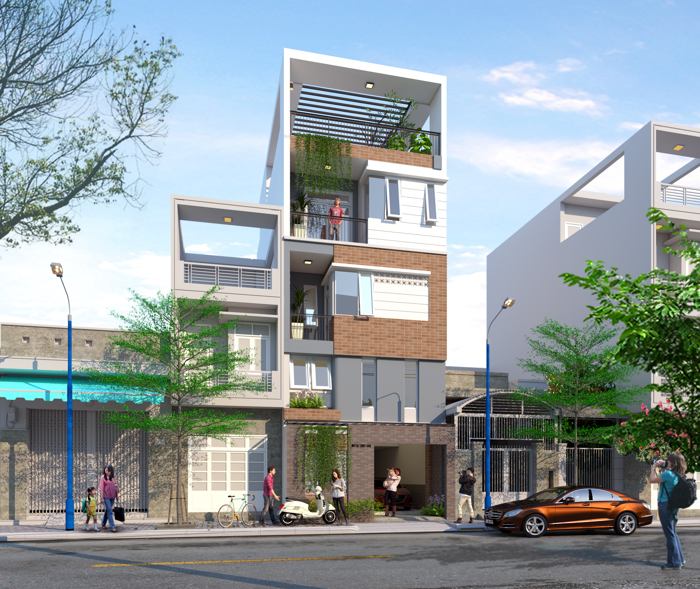 Nhà phố Tân Bình