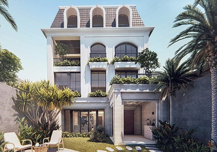 BIỆT THỰ ( 11m x 30m) DTXD: 1200m2