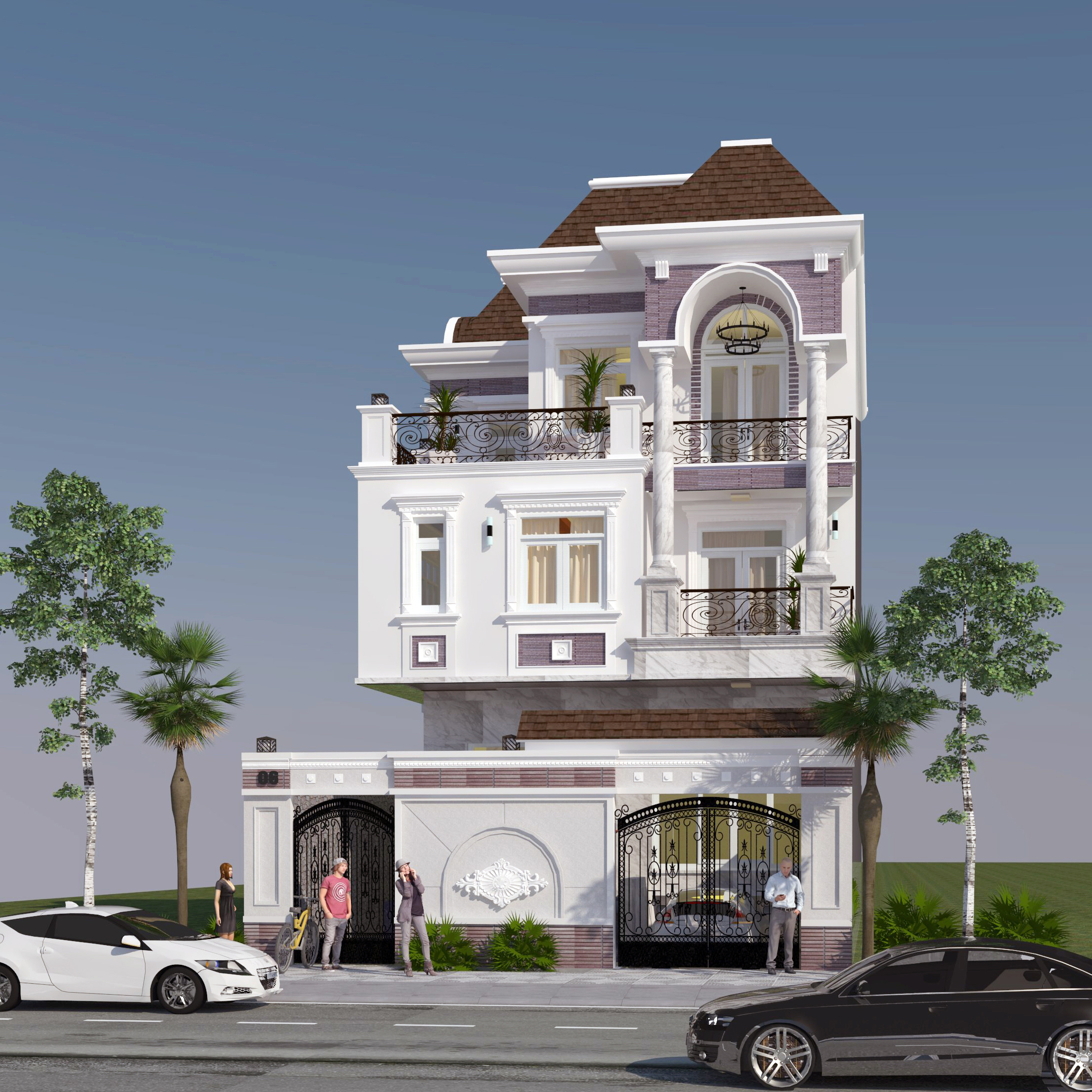 Biệt Thự (10mx20m) DTXD: 800m2