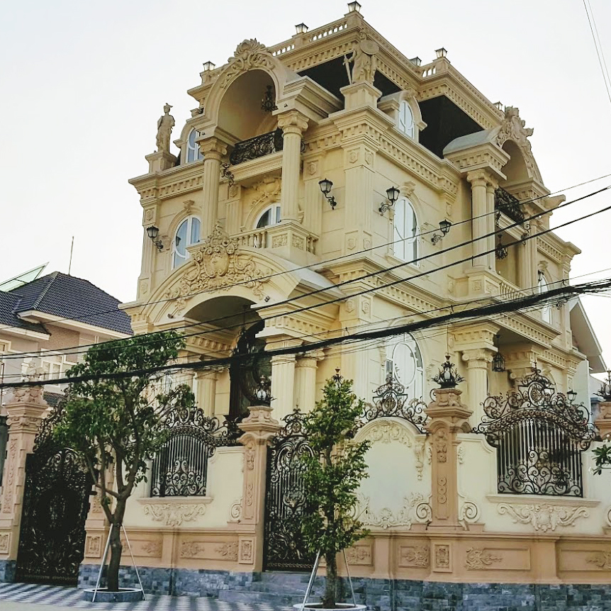 Biệt thự cổ điển (8mx16m) DTXD: 800m2