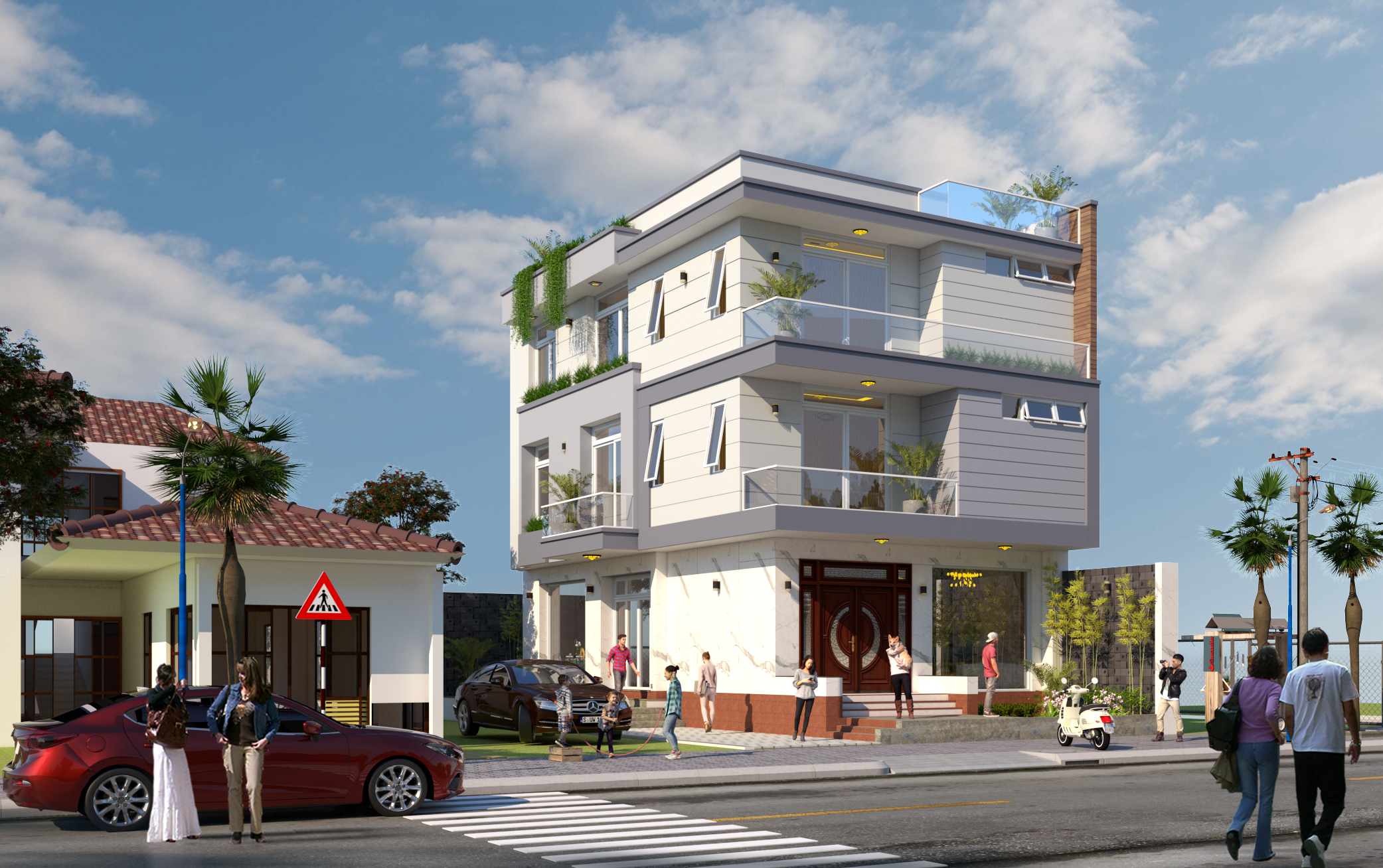 Biệt thự K.17 đường 30, KDC Bình Trị Đông B, Bình Tân