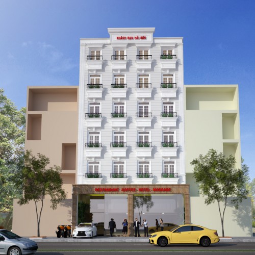 Khách Sạn 12mx20m( DTXD: 800m2)